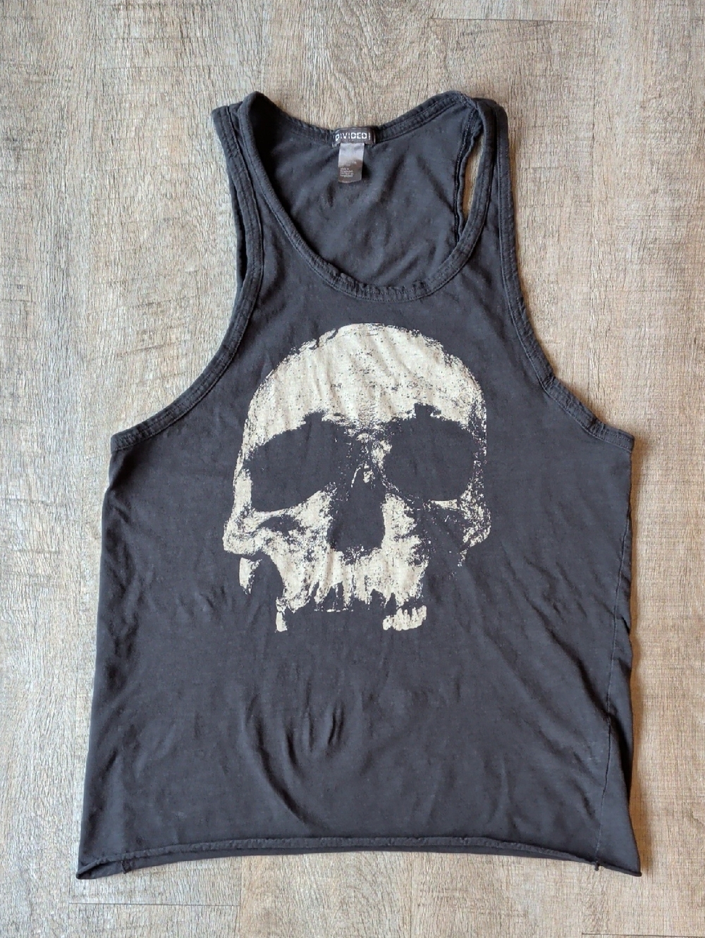 H&M Skull Graphic Racerbank Tank Top - Size Small (Unisex)